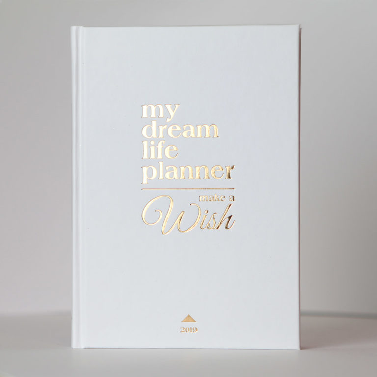 My Dream Life Planner határidőnapló - fehér