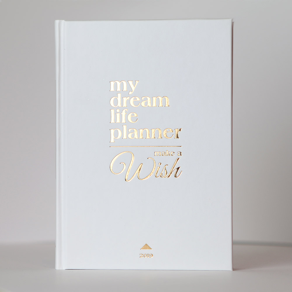 My Dream Life Planner határidőnapló - fehér